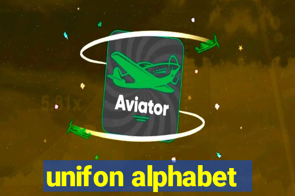 unifon alphabet