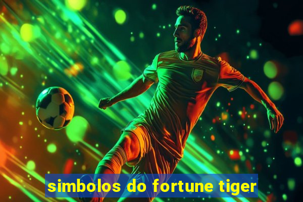 simbolos do fortune tiger