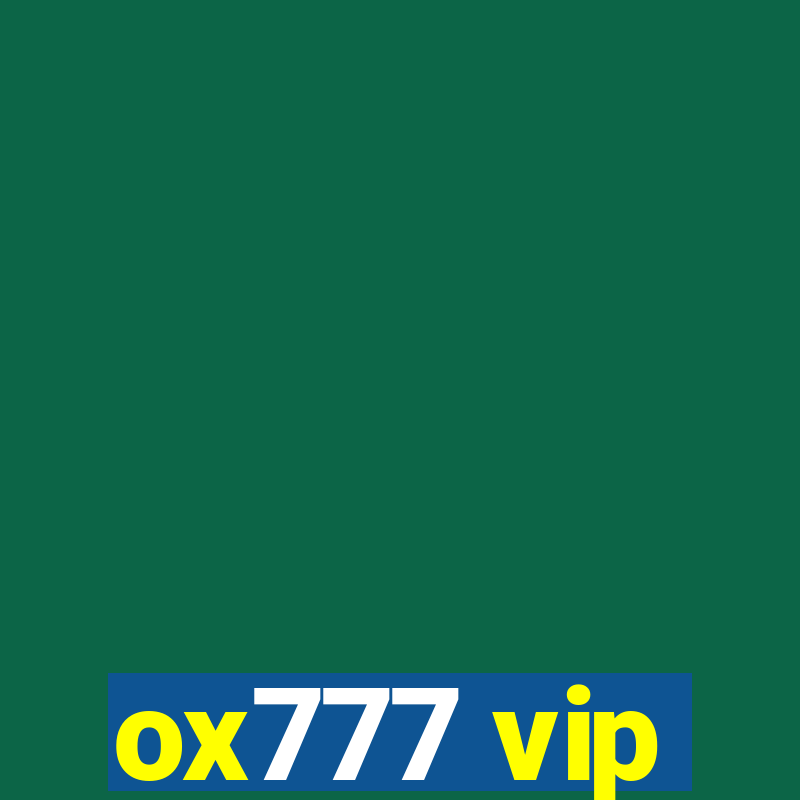 ox777 vip