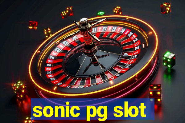 sonic pg slot