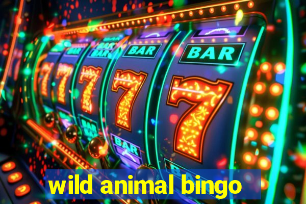 wild animal bingo