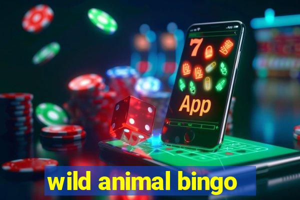 wild animal bingo