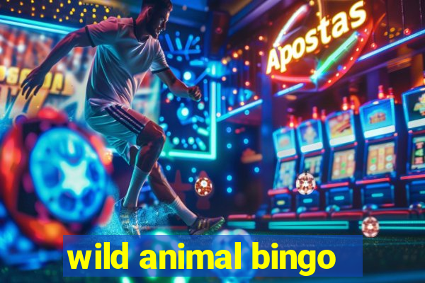 wild animal bingo