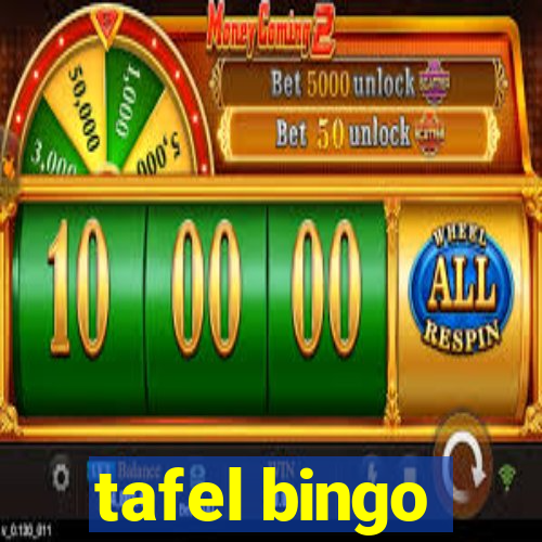 tafel bingo