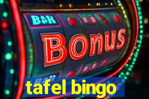 tafel bingo