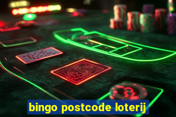 bingo postcode loterij