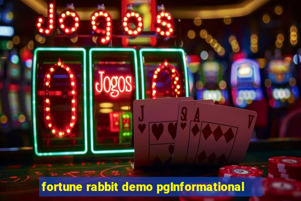 fortune rabbit demo pgInformational