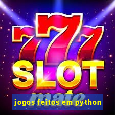 jogos feitos em python