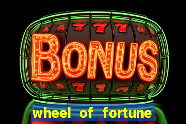 wheel of fortune casino slots