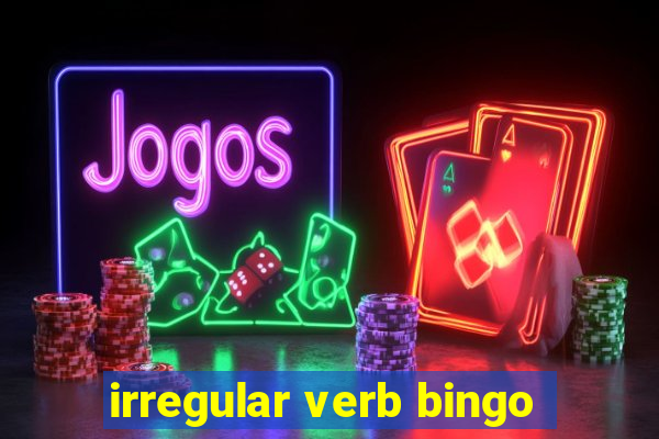 irregular verb bingo