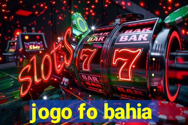 jogo fo bahia