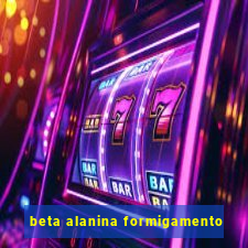 beta alanina formigamento