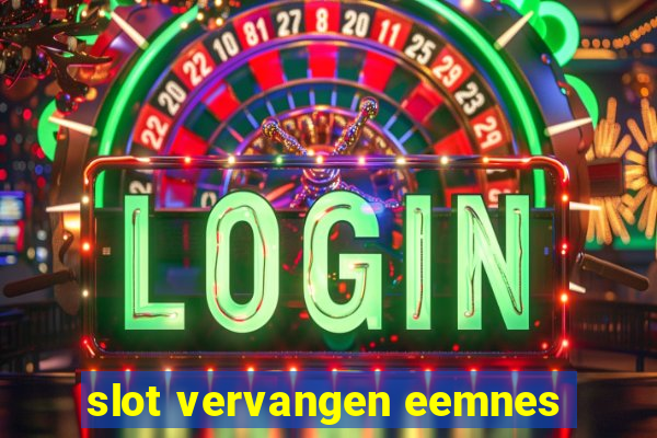 slot vervangen eemnes