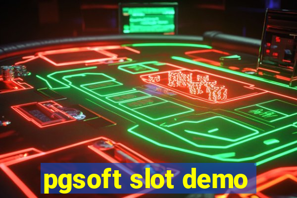 pgsoft slot demo