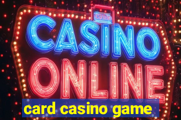 card casino game