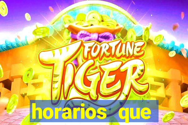 horarios que fortune rabbit paga