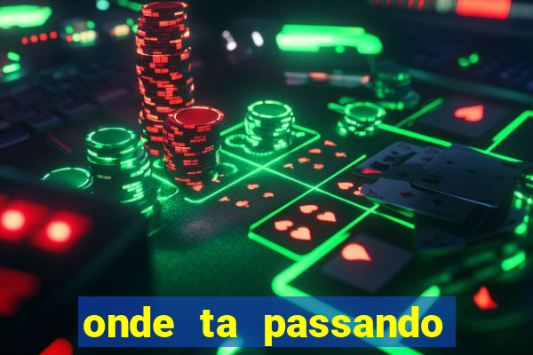 onde ta passando jogo do remo