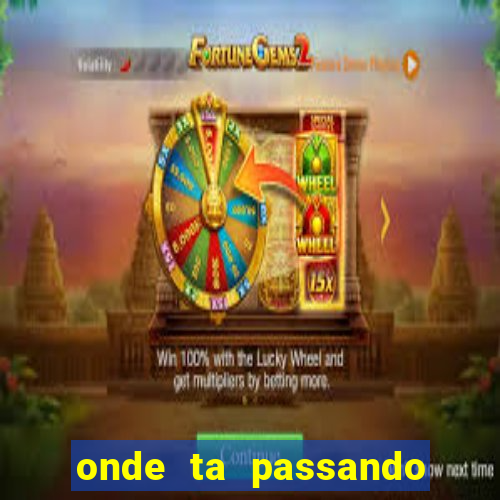 onde ta passando jogo do remo