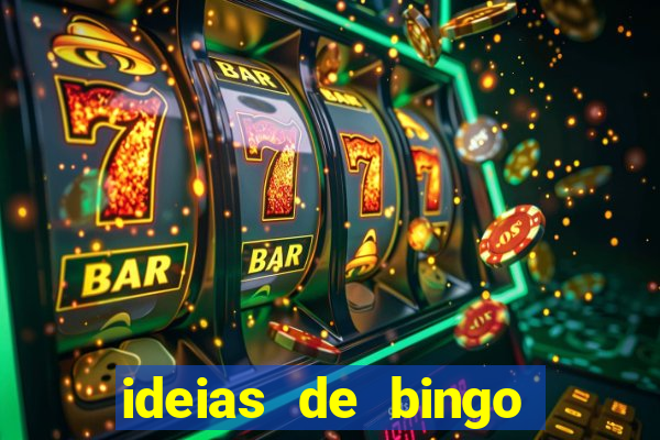 ideias de bingo para o natal