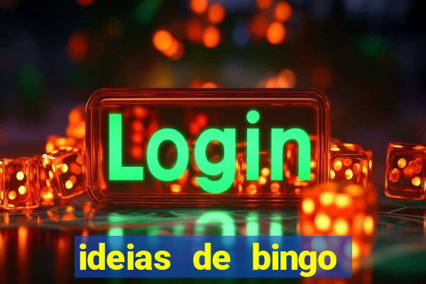 ideias de bingo para o natal