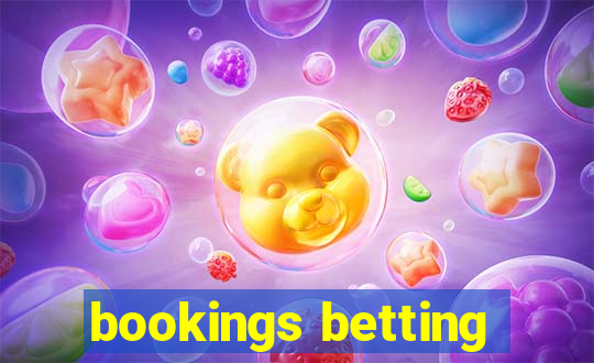 bookings betting