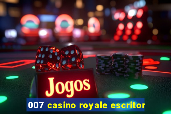 007 casino royale escritor