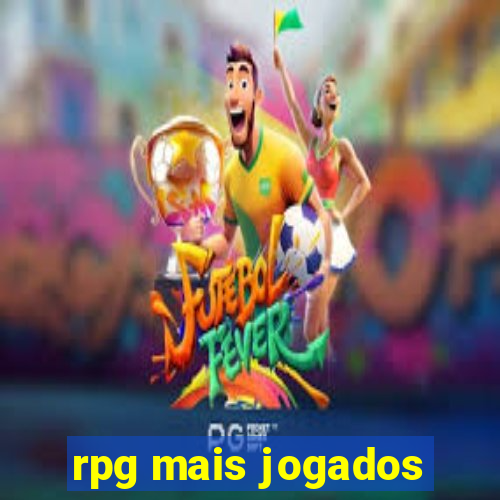 rpg mais jogados