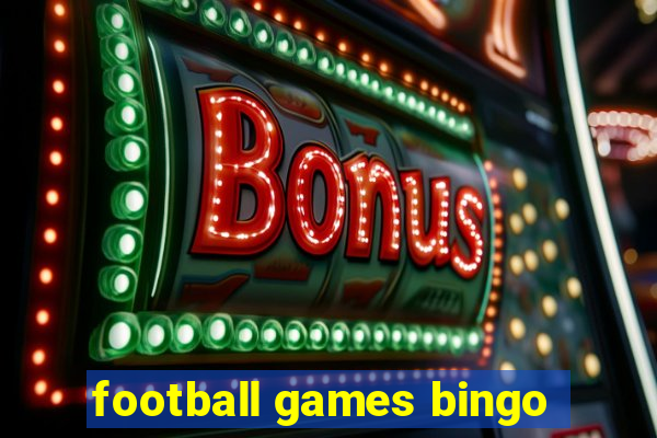 football games bingo