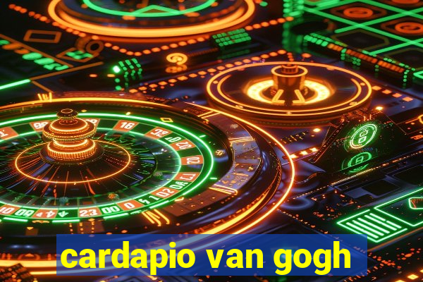 cardapio van gogh