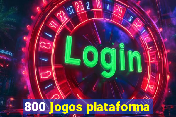 800 jogos plataforma