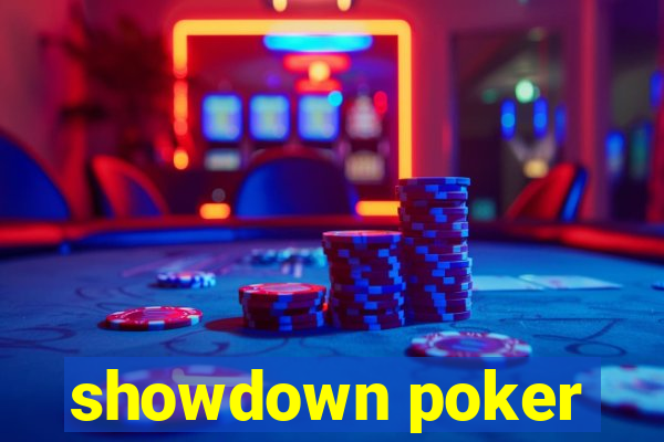 showdown poker