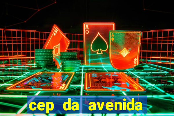 cep da avenida santos dumont