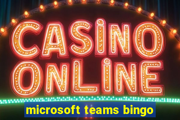 microsoft teams bingo