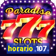 horario 107