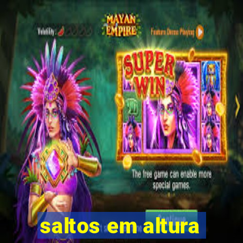 saltos em altura