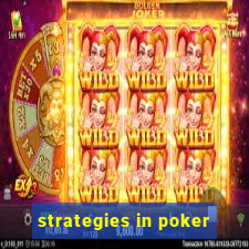 strategies in poker