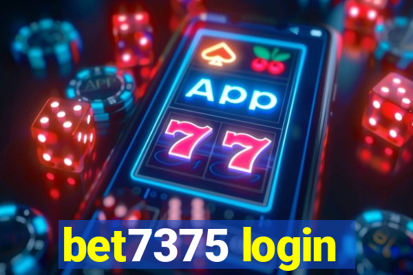 bet7375 login