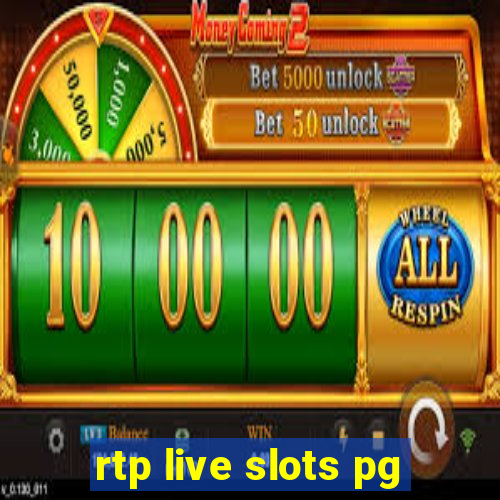 rtp live slots pg