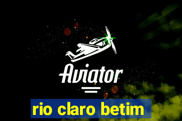 rio claro betim