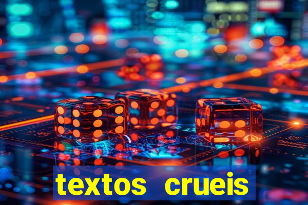 textos crueis demais pdf