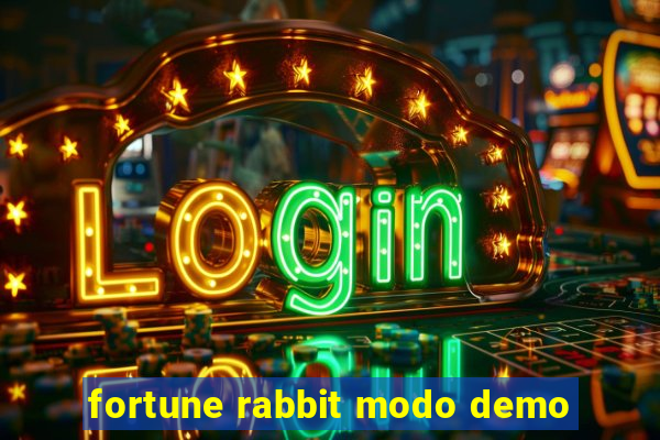 fortune rabbit modo demo