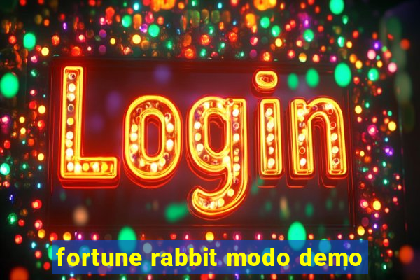 fortune rabbit modo demo