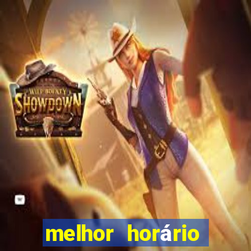 melhor horário para jogar fortune coelho hoje