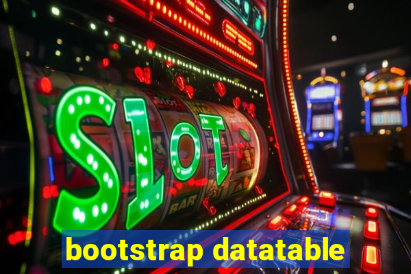 bootstrap datatable