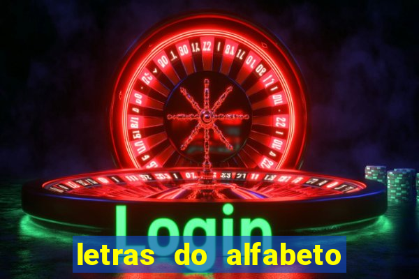 letras do alfabeto personalizadas para imprimir