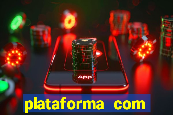 plataforma com porcentagem de ganhos