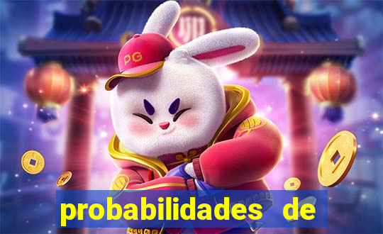 probabilidades de jogos de futebol