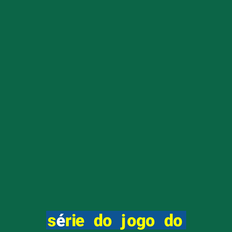 série do jogo do bicho globoplay