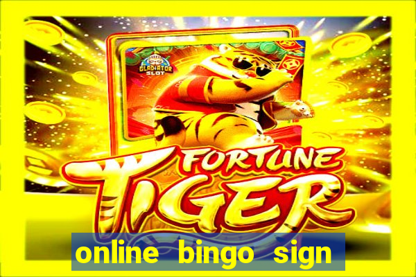 online bingo sign up bonus