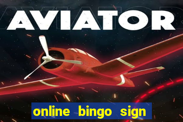 online bingo sign up bonus